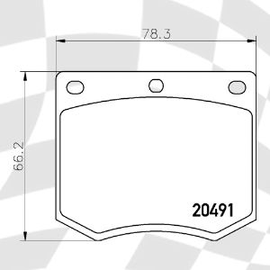 Mintex MGB633 Classic Disc Pads