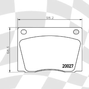 Mintex MGB522 Classic Disc Pads