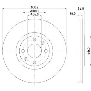 STANDARD DISCS (PAIR)