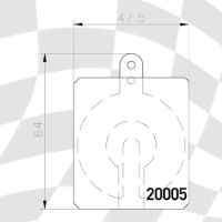 MINTEX 704 F6R 16.80 RACING PADS