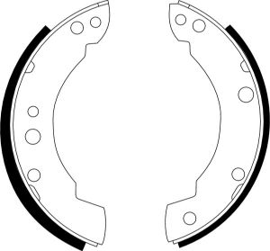 MINTEX BRAKE SHOE SET