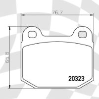 Mintex MDB1099 Classic Disc Pads