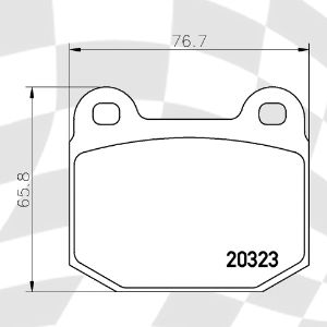 Mintex MDB1099 Classic Disc Pads