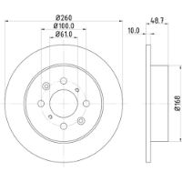 MINTEX STD DISCS (PAIR)