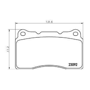 MDB1859 Pad Shape