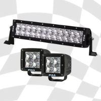 QUAD 12 inch CUBE LED LIGHTBAR, COMBO - 6000K, 72W. SINGLE