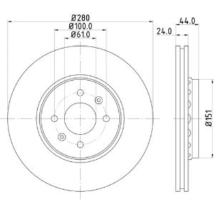 MINTEX DISCS (PAIR)