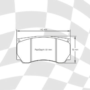 PAGID E8033 RST1 PADS