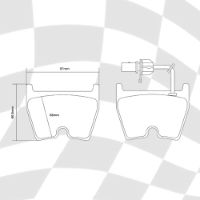 Brembo HP2000 Sport Pads 07.B314.01 (MDB2601)