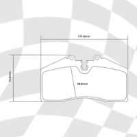 Brembo HP2000 Sport Pads 07.B314.12 (MDB1457)