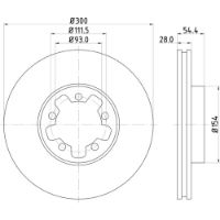 PAIR STD DISCS