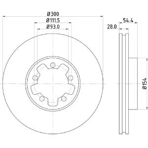 PAIR STD DISCS