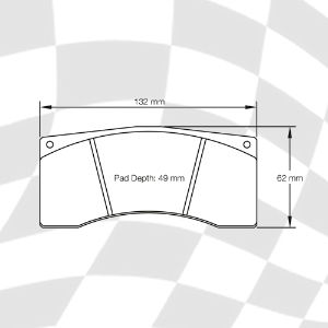 PAGID E1674 RST3 PADS