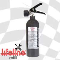 Lifeline Zero 360 1.0kg Novec 1230 Belt Hand Held Service