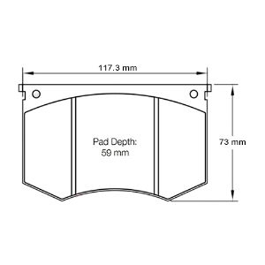 MGB526 Pad Shape