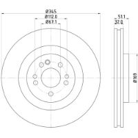 MINTEX STANDARD DISCS (PAIR)