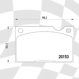 MINTEX 576 F4R 16.00 RACING PADS