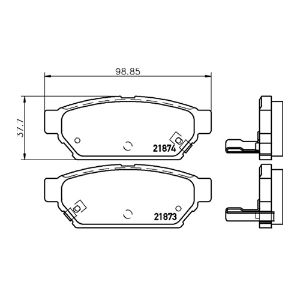 MDB1691 Pad Shape