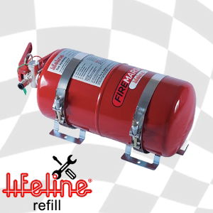 Zero 2000 FIA 4.0ltr Fire Marshal Mech - Alu - Refill