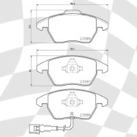 MINTEX MDB2604 M1155 RACING PADS