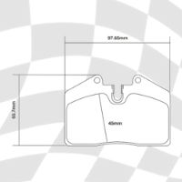 Brembo HP2000 Sport Pads 07.B314.13 (MDB1456)
